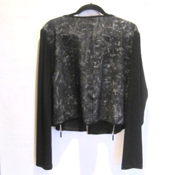 LACE Canada Faux Leather Bolero Shrug - Picture 2 of 5